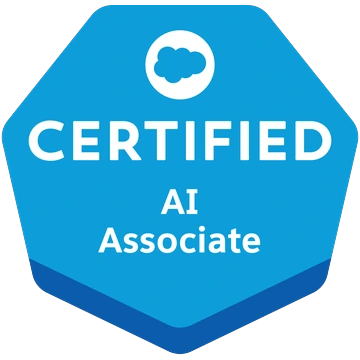 Salesforce Certified AI Associate badge