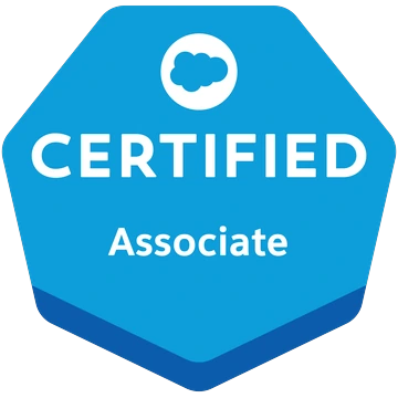 Salesforce Certified Associate badge