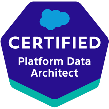 Salesforce Certified Data Architect badge