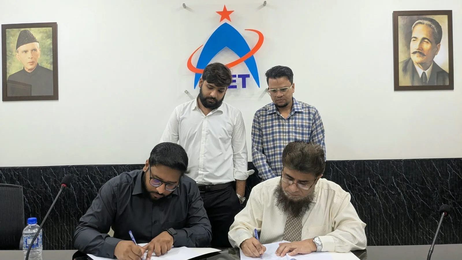 Signing the MoU - KIET and Encore Digital MoU